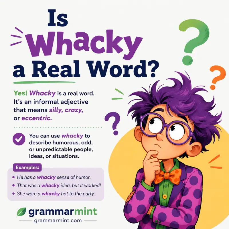 Is Whacky a Real Word?