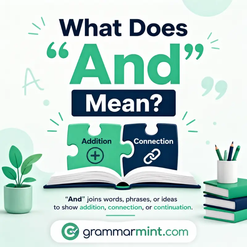 What Does “And” Mean?