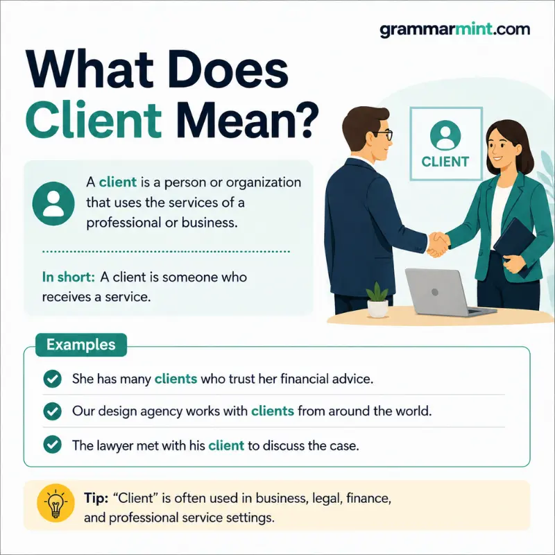 What Does Client Mean?