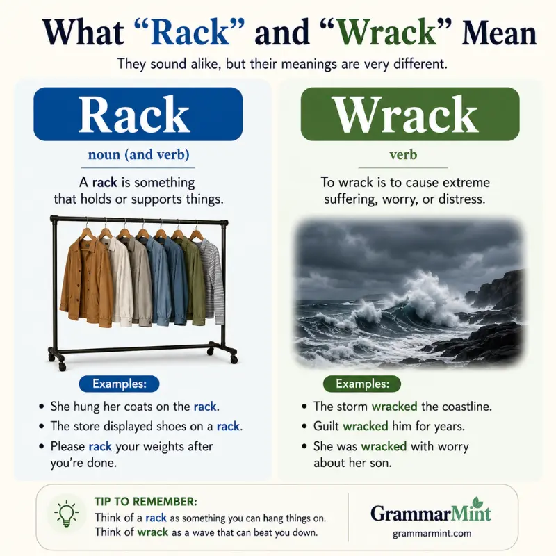 What “Rack” and “Wrack” Mean