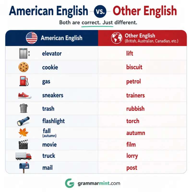 American vs Other English