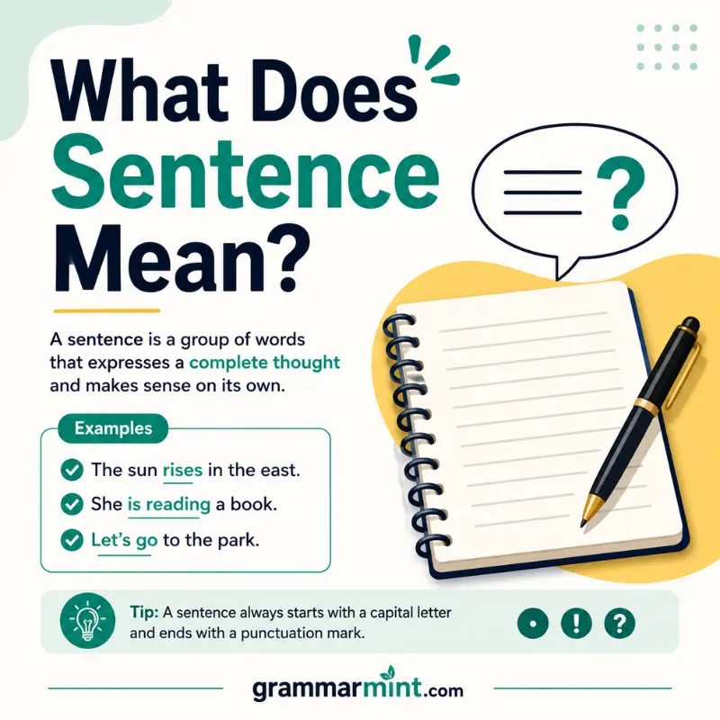 What Does Sentence Mean?