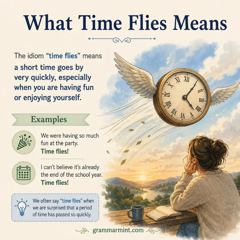 What Time Flies Means