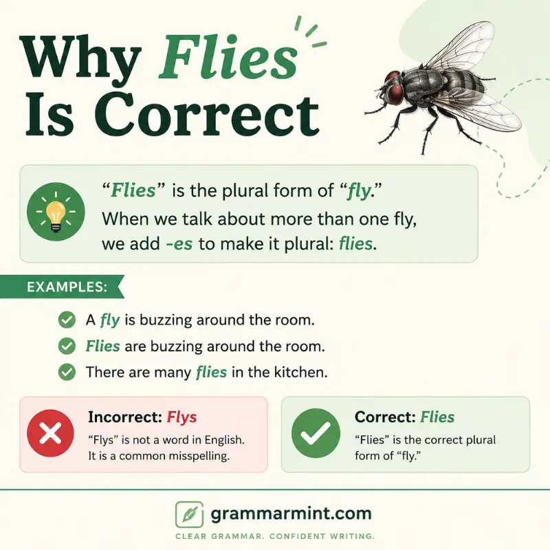 Why Flies Is Correct