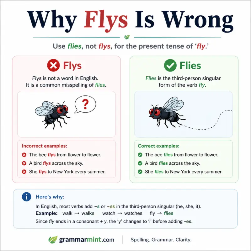 Why Flys Is Wrong