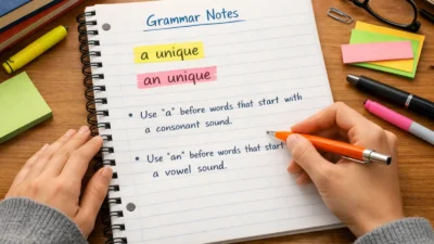 A Unique or An Unique