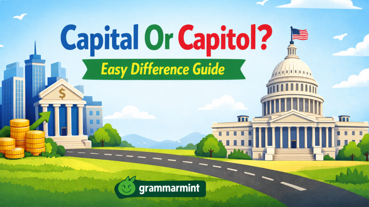 Capital Or Capitol? Easy Difference Guide