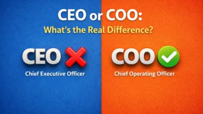 CEO or COO: What’s the Real Difference?