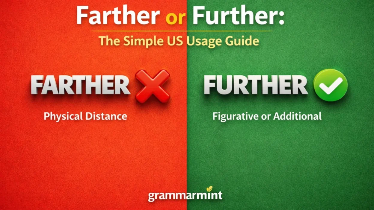Farther or Further: The Simple US Usage Guide