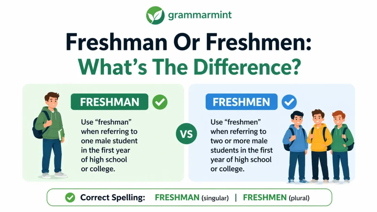 Freshman Or Freshmen: What’s The Difference?