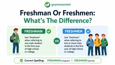 Freshman Or Freshmen: What’s The Difference?