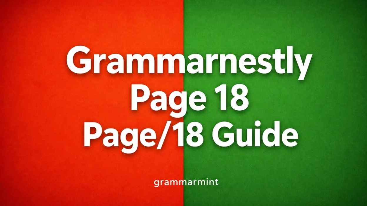 Grammarnestly Page 18 page/18 Guide