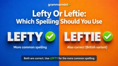 Lefty Or Leftie: Which Spelling Should You Use