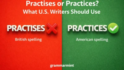Practises or Practices? What U.S. Writers Should Use