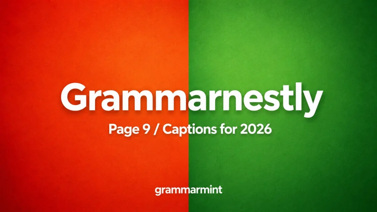 Grammarnestly Page 9 Page/9 Captions for 2026