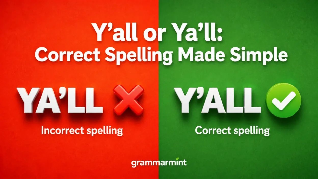 Y’all or Ya’ll: Correct Spelling Made Simple