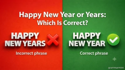 Happy New Year or Years: Which Is Correct?