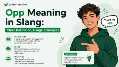Opp Meaning in Slang: Clear Definition, Usage, Examples