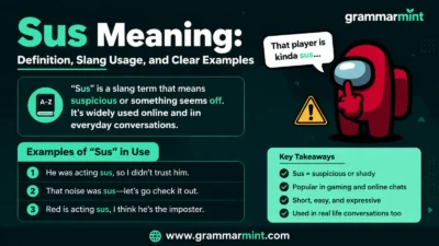 Sus Meaning: Definition, Slang Usage, and Clear Examples