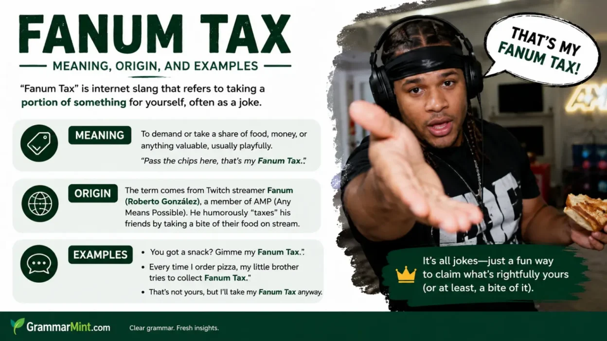 Fanum Tax Meaning: Slang Definition, Origin, and Examples