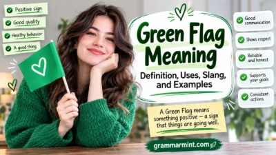 Green Flag Meaning: Definition, Uses, Slang, and Examples