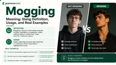 Mogging Meaning: Slang Definition, Usage, and Real Examples
