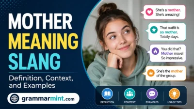 Mother Meaning Slang: Definition, Context, and Examples