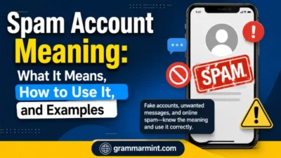 Spam Account Meaning: What It Means, How to Use It, and Examples